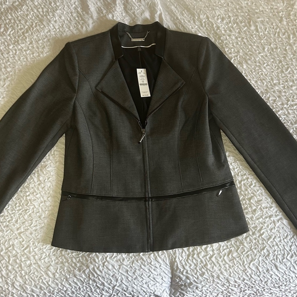 White House Black Market “The Luxe Jacket” Woman’s size 14 New with tags